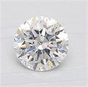 Diamante Natural 0.90 quilates, Redondo , Color F, claridad I1 y certificado GIA
