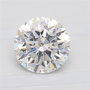Picture of Natural Diamond 0.90 Carats, Round with Very Good Cut, F Color, I1 Clarity and Certified by GIA
