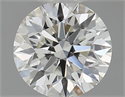 Diamante Natural 0.46 quilates, Redondo , Color J, claridad VVS1 y certificado GIA