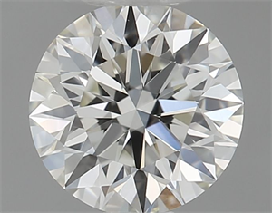 Foto Diamante Natural 0.46 quilates, Redondo , Color J, claridad VVS1 y certificado GIA de