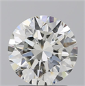 Diamante Natural 2.07 quilates, Redondo , Color K, claridad VS1 y certificado GIA
