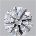 Diamante Natural 3.51 quilates, Redondo , Color F, claridad VVS2 y certificado GIA