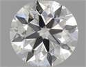 Natural Diamond 0.90 Carats, Round with Excellent Cut, G Color, VVS1 Clarity and Certified by GIA