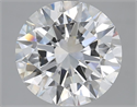 Natural Diamond 5.01 Carats, Round with Excellent Cut, E Color, SI1 Clarity and Certified by GIA
