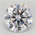 Lab Grown Diamond 4.00 Carats, Round with Ideal Cut, E Color, VS1 Clarity and Certified by IGI
