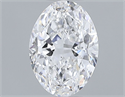 Diamante Natural 1.00 quilates, Ovalado , Color E, claridad SI1 y certificado GIA