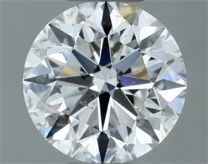 Picture of Natural Diamond 1.00 Carats, Round with Very Good Cut, E Color, SI1 Clarity and Certified by IGI