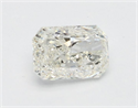 Natural Diamond 0.46 Carats, Radiant with  Cut, I Color, SI1 Clarity and Certified by GIA