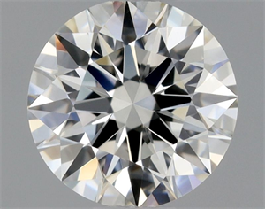 Picture of Natural Diamond 0.46 Carats, Round with Excellent Cut, G Color, VS1 Clarity and Certified by GIA