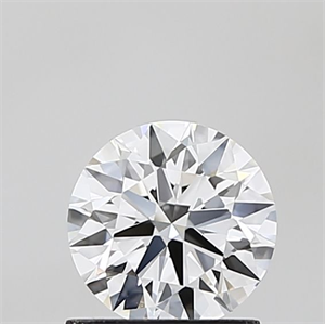 Picture of Lab Grown Diamond 1.03 Carats, Round with Ideal Cut, D Color, VVS2 Clarity and Certified by IGI