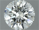 Natural Diamond 0.70 Carats, Round with Excellent Cut, I Color, VVS2 Clarity and Certified by IGI
