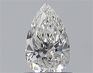 Picture of Natural Diamond 0.53 Carats, Pear with  Cut, G Color, SI1 Clarity and Certified by GIA