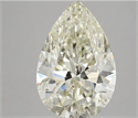 Diamante Natural 5.01 quilates, De pera , Color M, claridad SI2 y certificado GIA