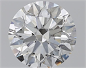 Natural Diamond 1.72 Carats, Round with Excellent Cut, I Color, SI1 Clarity and Certified by GIA