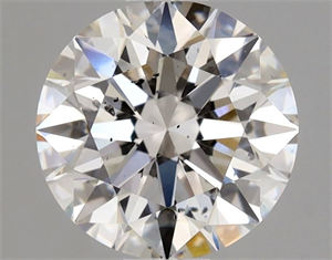 Picture of Natural Diamond 1.00 Carats, Round with Excellent Cut, H Color, SI2 Clarity and Certified by GIA