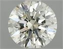 Natural Diamond 0.60 Carats, Round with Excellent Cut, M Color, VS1 Clarity and Certified by IGI