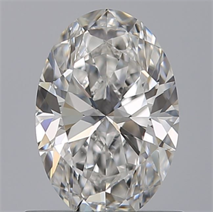 Picture of Natural Diamond 0.72 Carats, Oval with  Cut, D Color, VVS1 Clarity and Certified by GIA