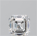Natural Diamond 1.51 Carats, Asscher with  Cut, F Color, VS1 Clarity and Certified by GIA