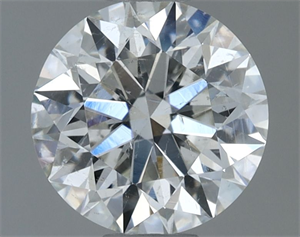 Foto Diamante Natural 1.11 quilates, Redondo , Color H, claridad I1 y certificado GIA de