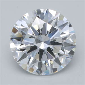 Picture of Lab Grown Diamond 7.03 Carats, Round with Ideal Cut, E Color, VVS2 Clarity and Certified by IGI