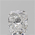 Natural Diamond 0.70 Carats, Cushion with  Cut, E Color, SI1 Clarity and Certified by GIA