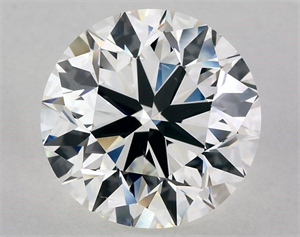 Picture of Natural Diamond 5.01 Carats, Round with Very Good Cut, F Color, VS2 Clarity and Certified by GIA