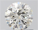 Natural Diamond 0.73 Carats, Round with Excellent Cut, H Color, VVS1 Clarity and Certified by IGI