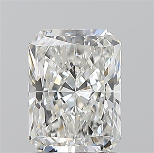 Picture of Natural Diamond 1.21 Carats, Radiant with  Cut, G Color, VVS1 Clarity and Certified by GIA