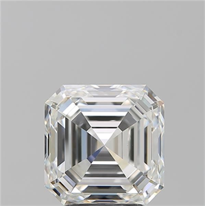 Foto Diamante Natural 3.22 quilates, Asscher , Color G, claridad VS1 y certificado GIA de