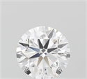 Del inventario de diamantes de laboratorio, 1.07 quilates, Redondo , Color D, claridad VVS2 y certificado IGI