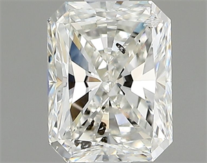 Picture of Natural Diamond 1.05 Carats, Radiant with  Cut, F Color, SI2 Clarity and Certified by HRD