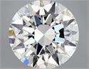 Diamante Natural 0.50 quilates, Redondo , Color F, claridad VVS2 y certificado GIA