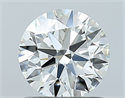 Natural Diamond 0.90 Carats, Round with Excellent Cut, I Color, VVS1 Clarity and Certified by GIA