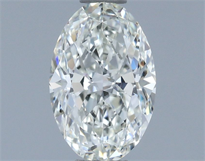 Picture of Natural Diamond 0.90 Carats, Oval with  Cut, H Color, VVS2 Clarity and Certified by IGI