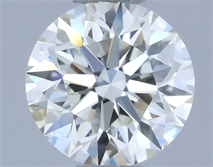 Picture of Natural Diamond 0.90 Carats, Round with Excellent Cut, H Color, IF Clarity and Certified by IGI