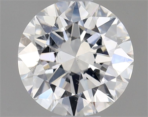 Picture of Natural Diamond 0.40 Carats, Round with Excellent Cut, E Color, SI1 Clarity and Certified by GIA