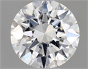 Natural Diamond 0.40 Carats, Round with Excellent Cut, E Color, SI1 Clarity and Certified by GIA