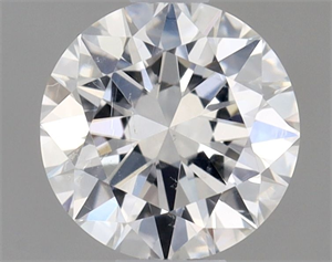 Picture of Natural Diamond 0.40 Carats, Round with Excellent Cut, E Color, SI1 Clarity and Certified by GIA