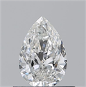 Diamante Natural 0.50 quilates, De pera , Color F, claridad VS1 y certificado GIA