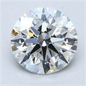 Diamante Natural 1.80 quilates, Redondo , Color F, claridad VS2 y certificado GIA