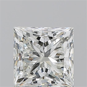Picture of Natural Diamond 1.21 Carats, Princess with  Cut, J Color, VS2 Clarity and Certified by GIA