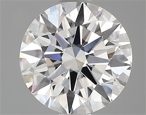 Picture of Lab Grown Diamond 1.02 Carats, Round with Ideal Cut, D Color, VS1 Clarity and Certified by IGI