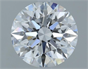 Lab Grown Diamond 1.50 Carats, Round with Excellent Cut, E Color, VVS2 Clarity and Certified by IGI