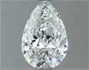 Diamante Natural 0.89 quilates, De pera , Color I, claridad VVS1 y certificado GIA