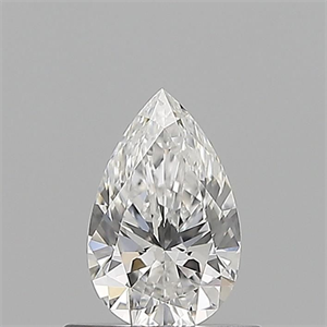 Foto Diamante Natural 0.50 quilates, De pera , Color E, claridad VS2 y certificado GIA de