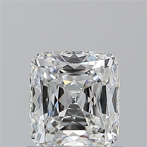 Foto Diamante Natural 0.92 quilates, Del cojín , Color E, claridad VVS2 y certificado GIA de