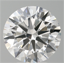 Lab Grown Diamond 5.04 Carats, Round with Ideal Cut, E Color, VVS2 Clarity and Certified by IGI