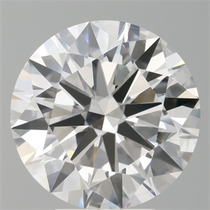Picture of Lab Grown Diamond 5.04 Carats, Round with Ideal Cut, E Color, VVS2 Clarity and Certified by IGI