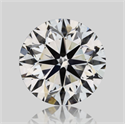 Natural Diamond 0.40 Carats, Round with Very Good Cut, E Color, VVS2 Clarity and Certified by GIA