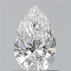 Picture of Natural Diamond 0.70 Carats, Pear with  Cut, F Color, VVS1 Clarity and Certified by GIA